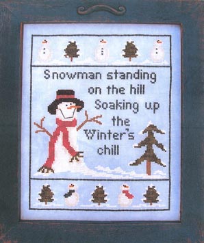Snowman On The Hill Snowman On The Hill